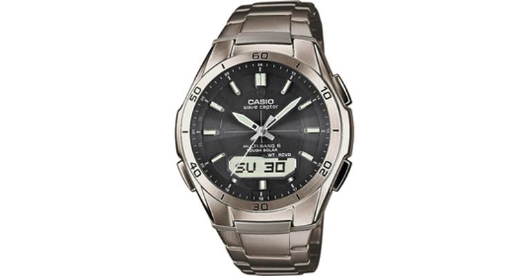 WVA M640TD 1A Casio Wave Ceptor Férfi karóra CASIO WAVECEPTOR WVA M640TD 1AER férfi karóra